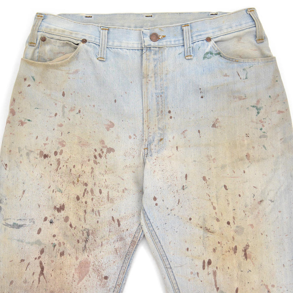 1970's JC Penney PAINTER JEANS ... W34.5/L29