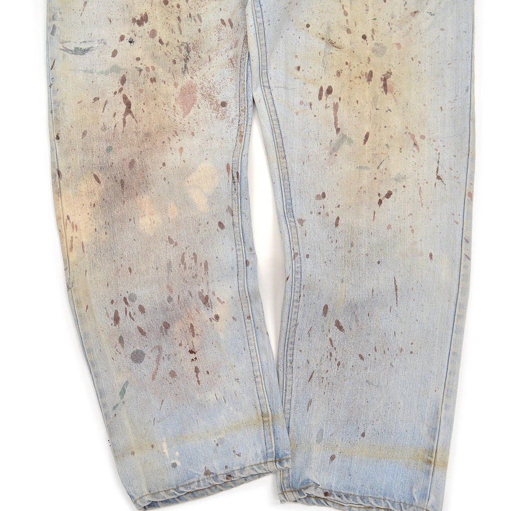 1970's JC Penney PAINTER JEANS ... W34.5/L29