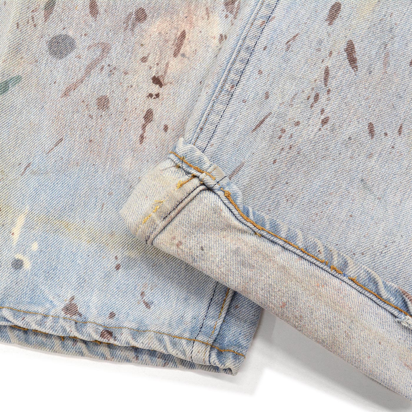 1970's JC Penney PAINTER JEANS ... W34.5/L29