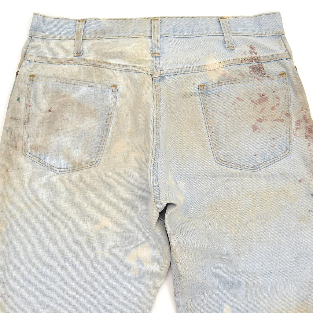 1970's JC Penney PAINTER JEANS ... W34.5/L29