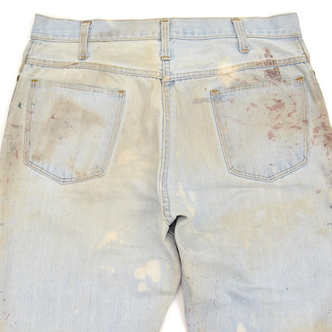 1970's JC Penney PAINTER JEANS ... W34.5/L29