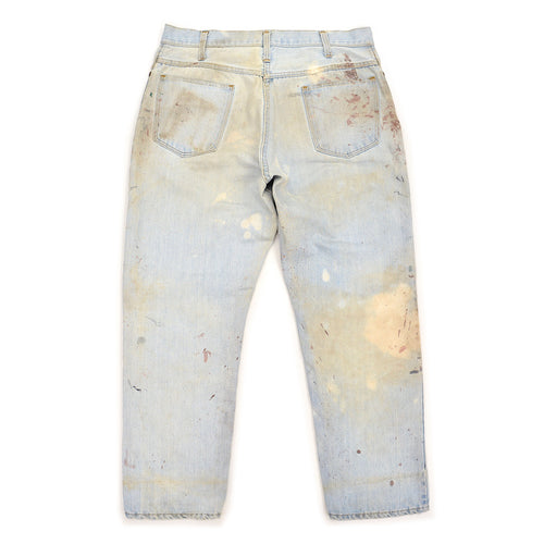 1970's JC Penney PAINTER JEANS ... W34.5/L29