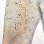 1970's JC Penney PAINTER JEANS ... W34.5/L29