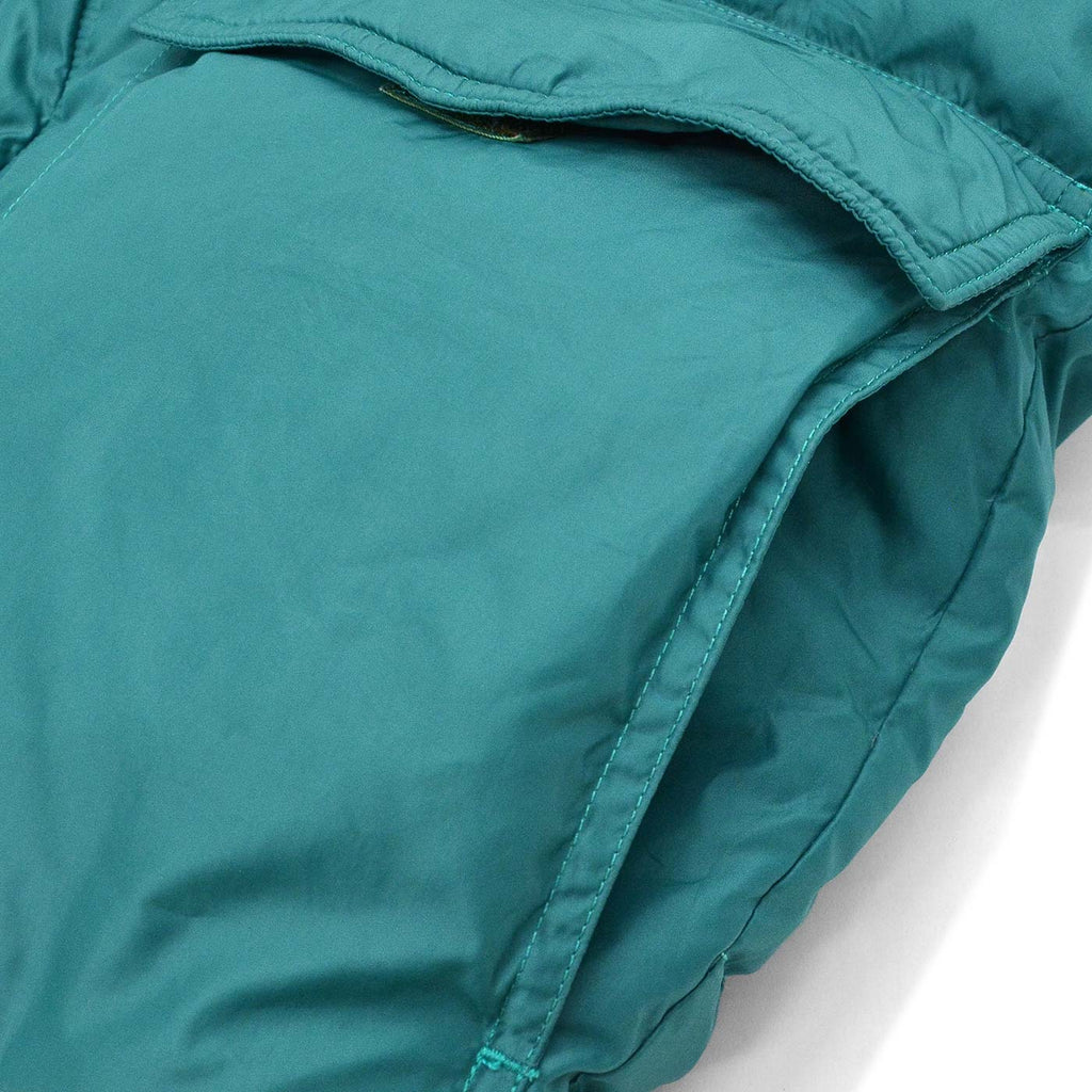 ~1990's JC PENNEY DOWN VEST / DEEP TEAL GREEN ... L