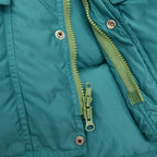 ~1990's JC PENNEY DOWN VEST / DEEP TEAL GREEN ... L