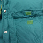 ~1990's JC PENNEY DOWN VEST / DEEP TEAL GREEN ... L