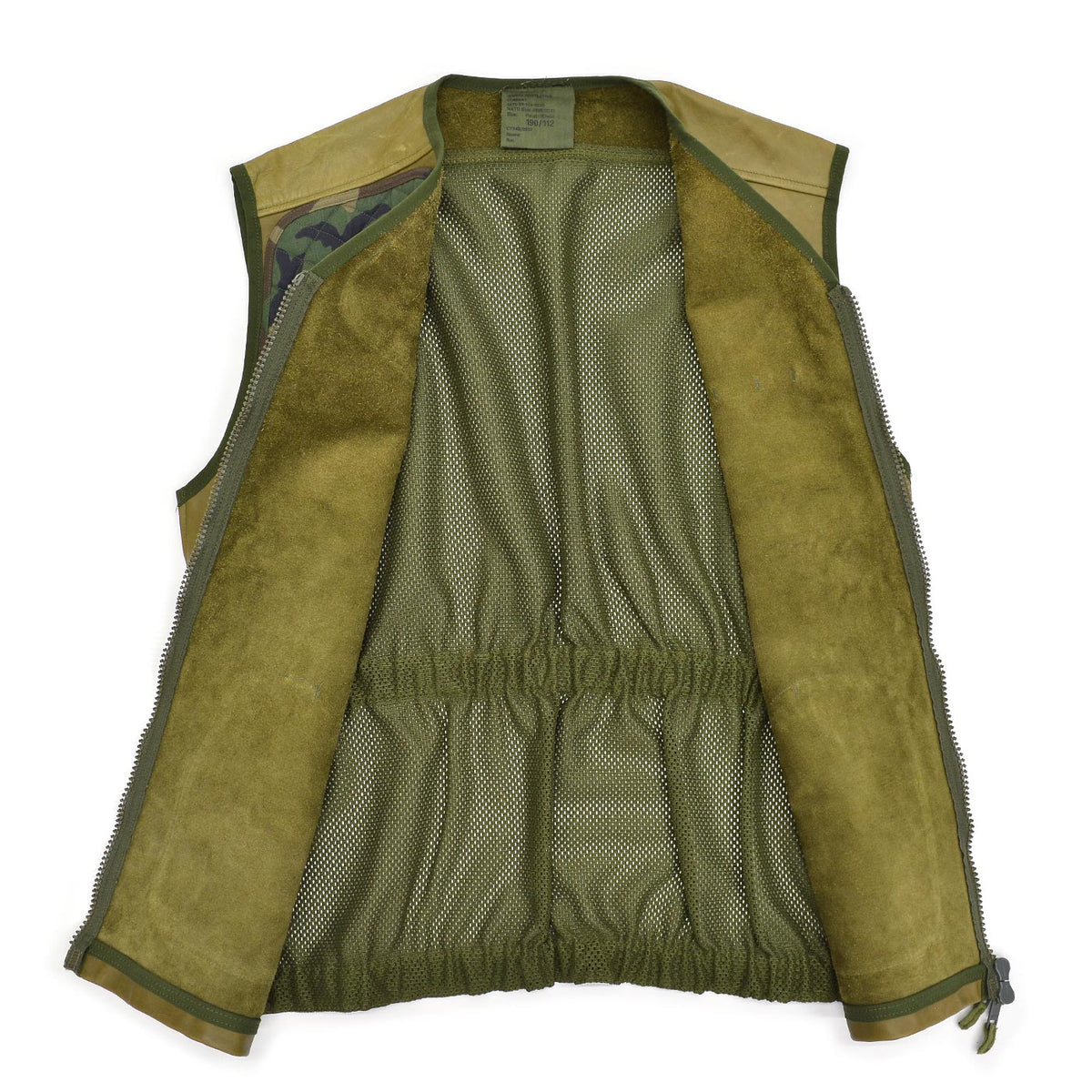 1990's BRITISH ARMY PROTECTIVE COMBAT JERKIN VEST / MODIFIED ...