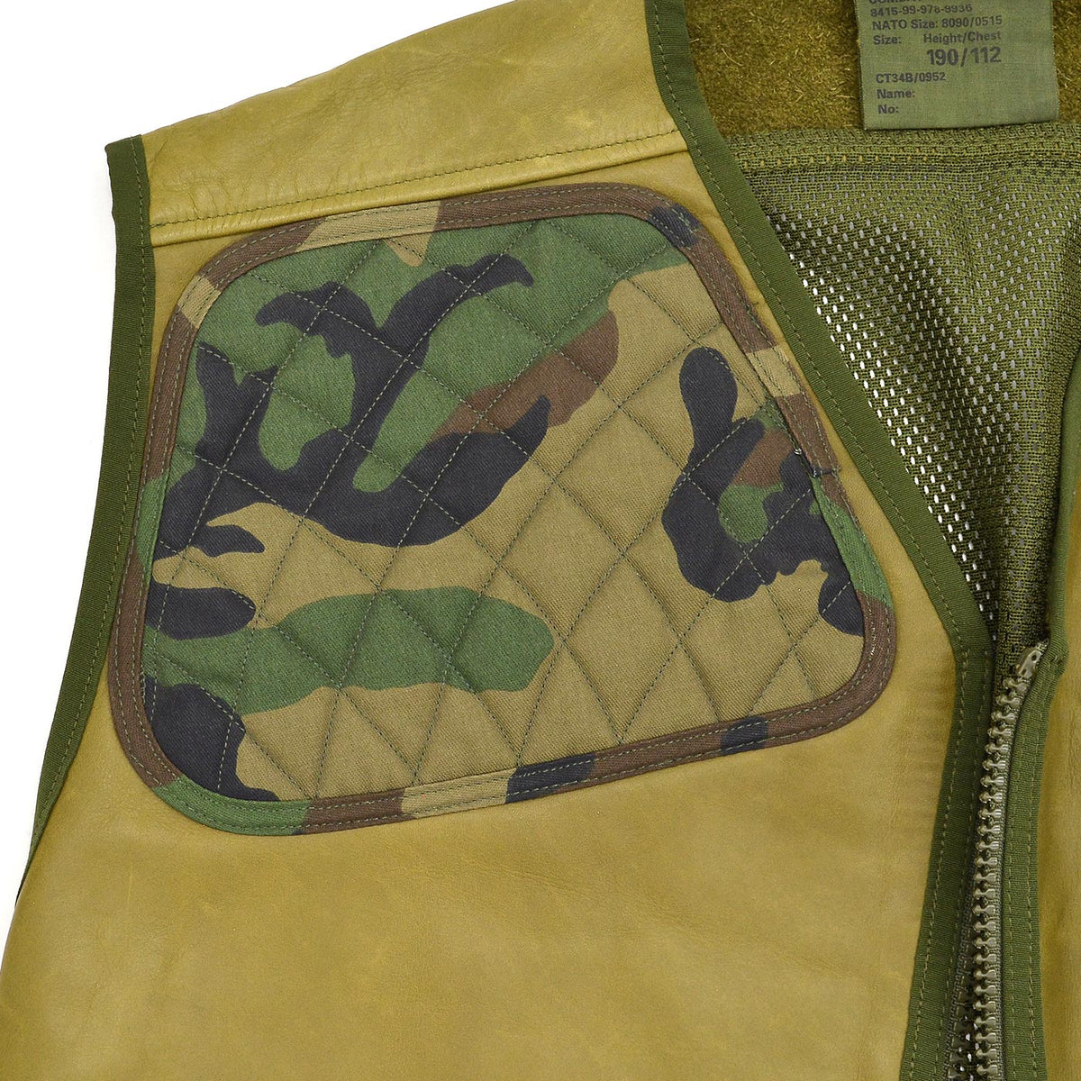 1990's BRITISH ARMY PROTECTIVE COMBAT JERKIN VEST / MODIFIED ...