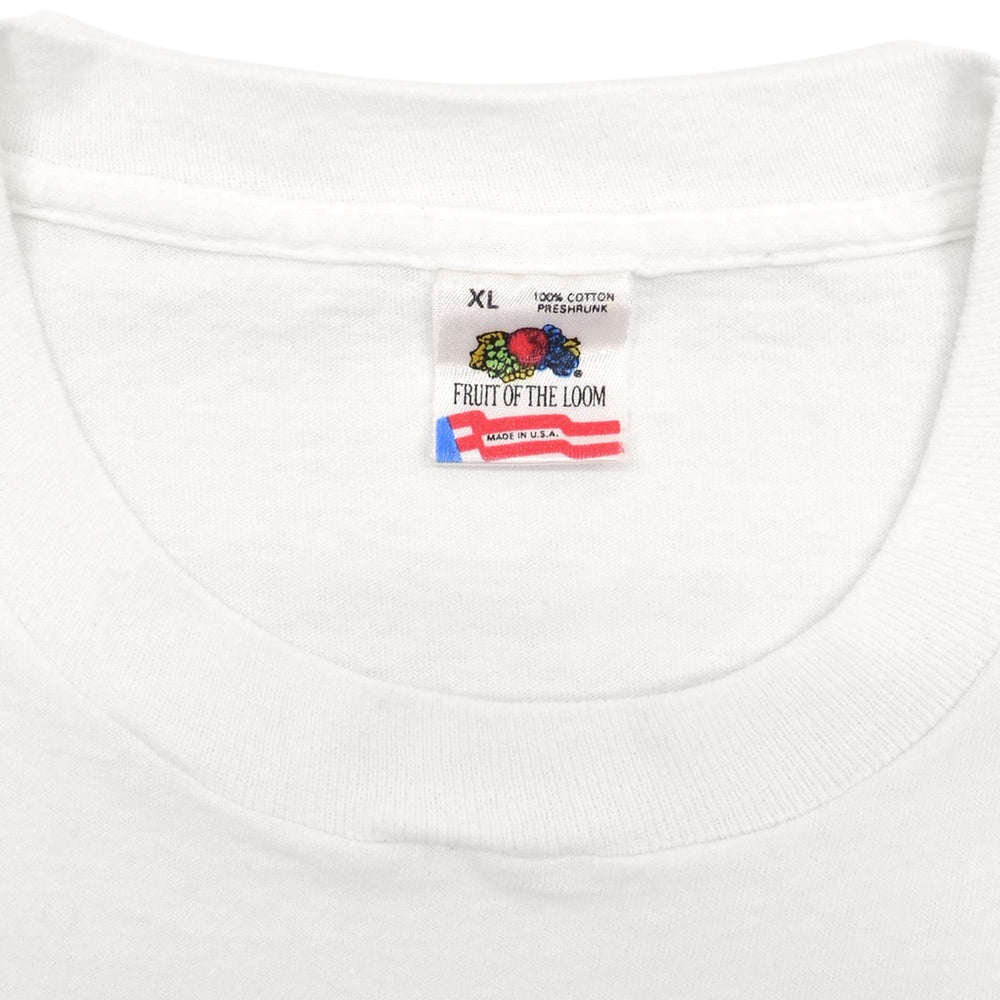 1990's FRUIT OF THE LOOM POP ART T-SHIRT / RARE ... XL