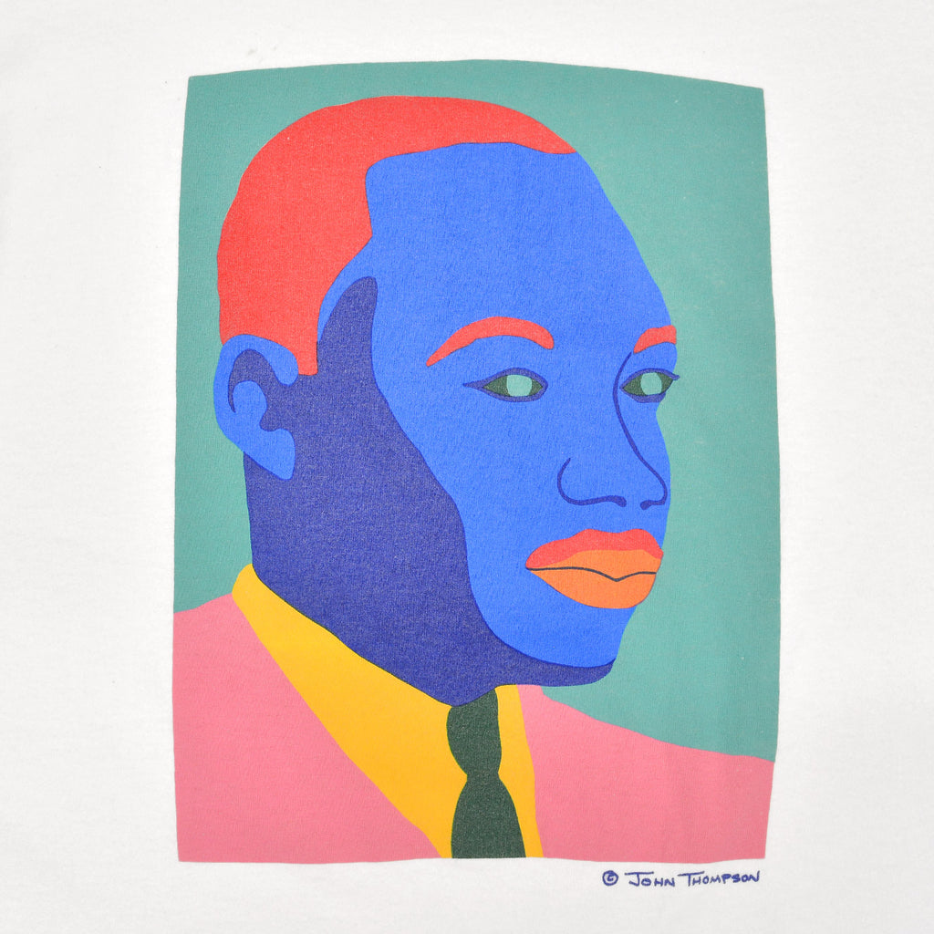 1990's FRUIT OF THE LOOM POP ART T-SHIRT / RARE ... XL