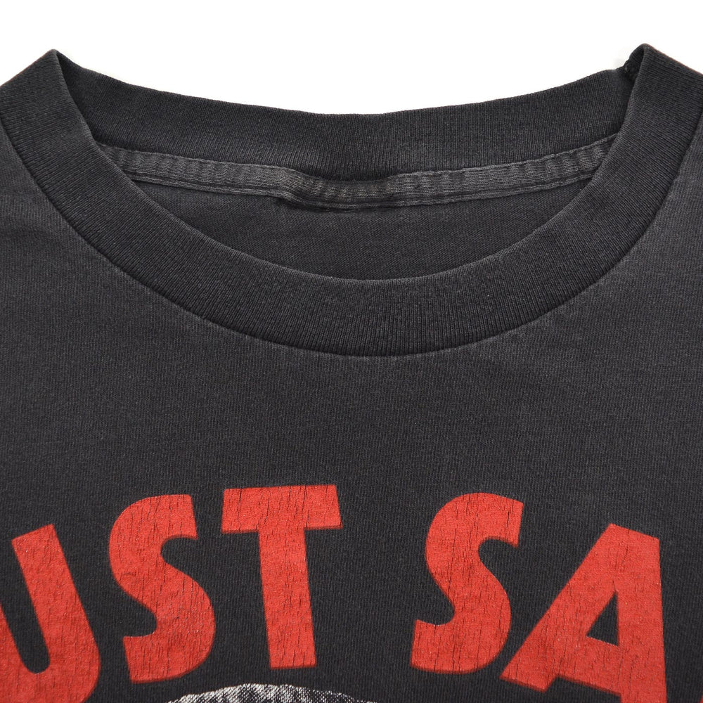 1980s JUST SAY MOE T-SHIRT / CUT-OFF...