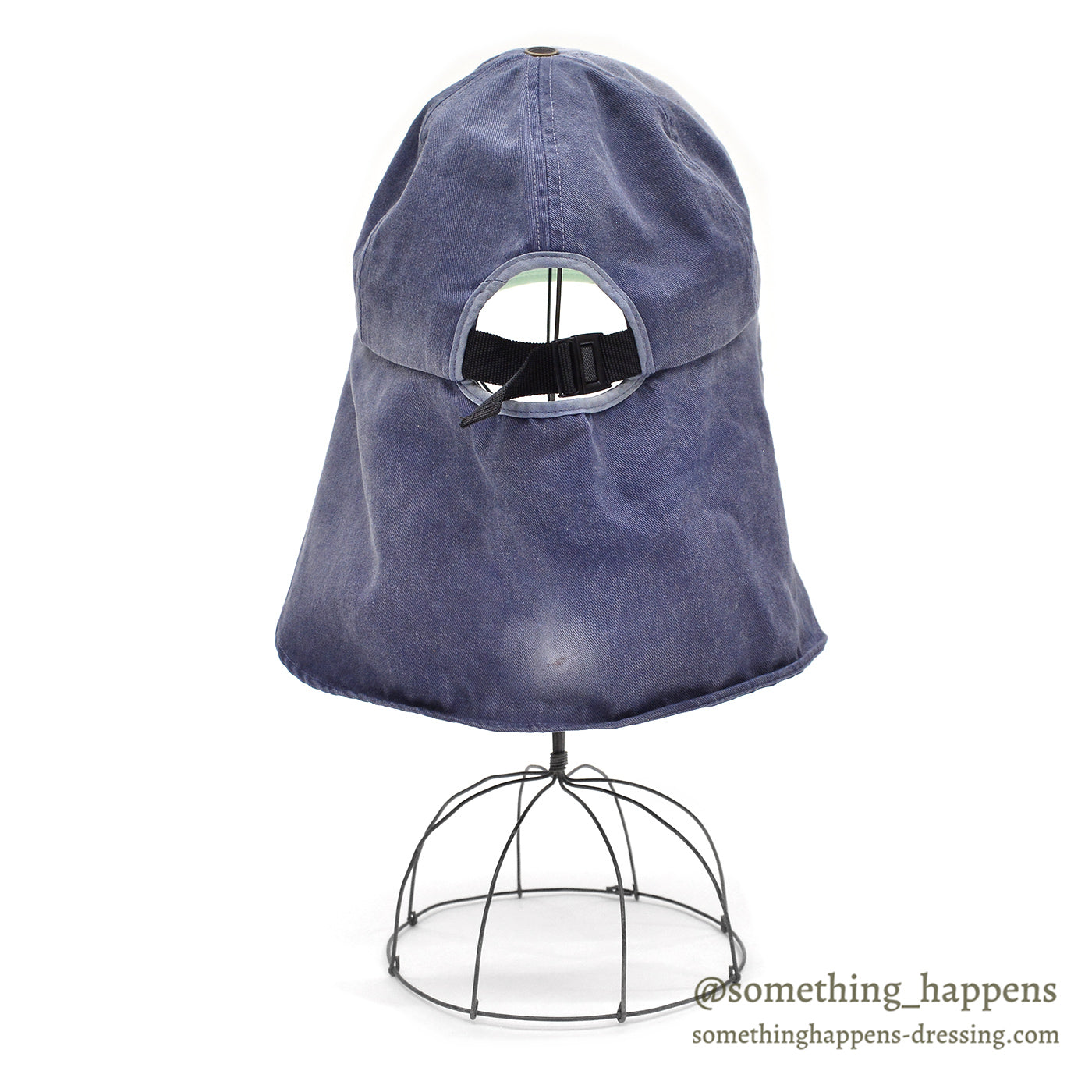 1990's~ LAKE OF THE ISLES SUN FADED NECK FLAP CAP...