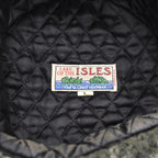 1990's LAKE OF THE ISLES SNOWFLAKE PATTERN TRAPPER HAT...L