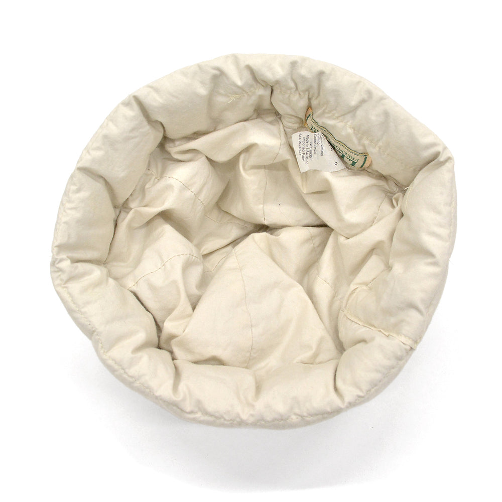 1980's LLBEAN GOOSE DOWN HAT / OFF WHITE...