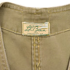 1960's L.L.BEAN HALF MOON POCKET FISHING VEST / TWO-TONE ...
