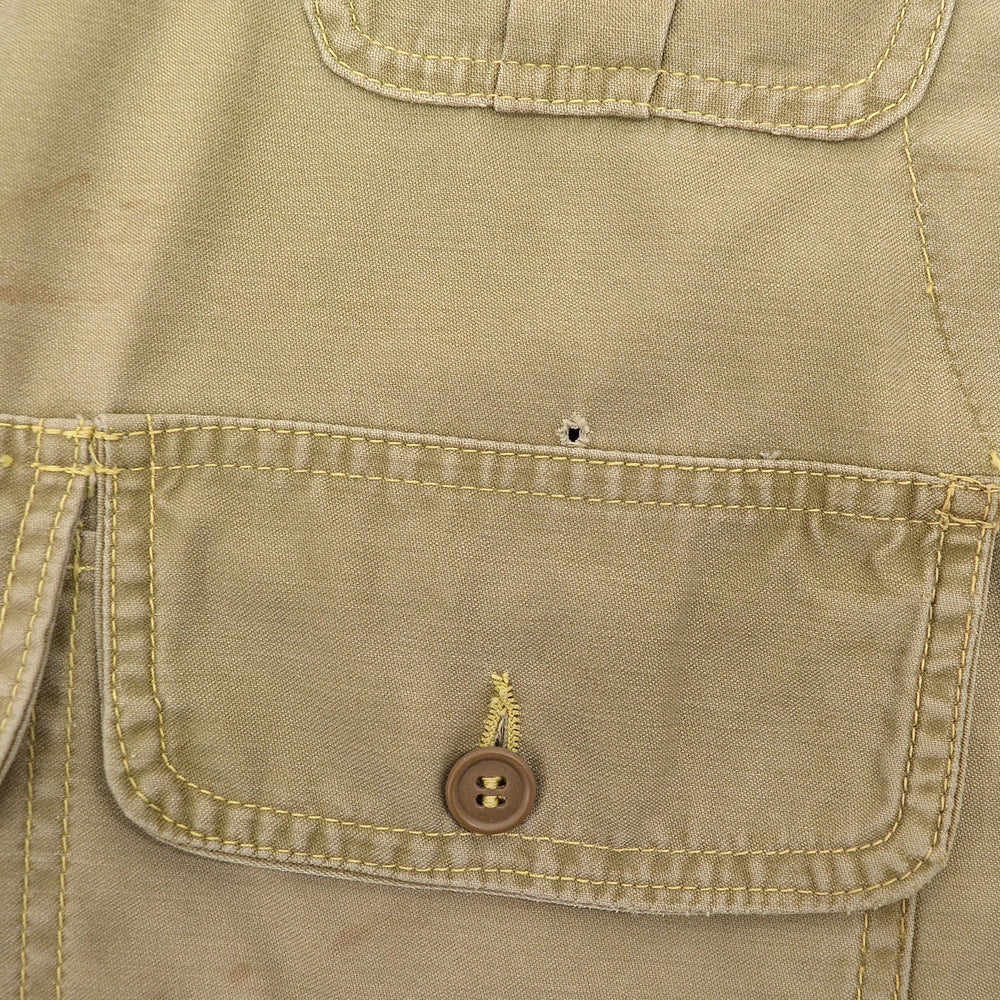 1960s L.L.BEAN HALF MOON POCKET FISHING VEST / TWO-TONE ...