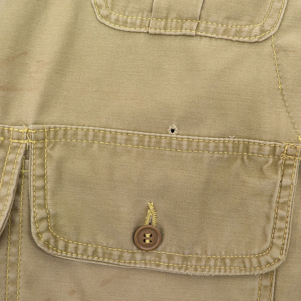 1960's L.L.BEAN HALF MOON POCKET FISHING VEST / TWO-TONE ...