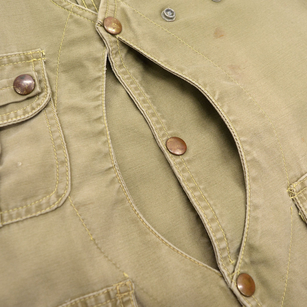 1960's L.L.BEAN HALF MOON POCKET FISHING VEST / TWO-TONE ...