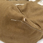 L.L.BEAN ZIP-TOP PICNIC TOTE / BROWN DENIM ...