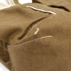 L.L.BEAN ZIP-TOP PICNIC TOTE / BROWN DENIM ...