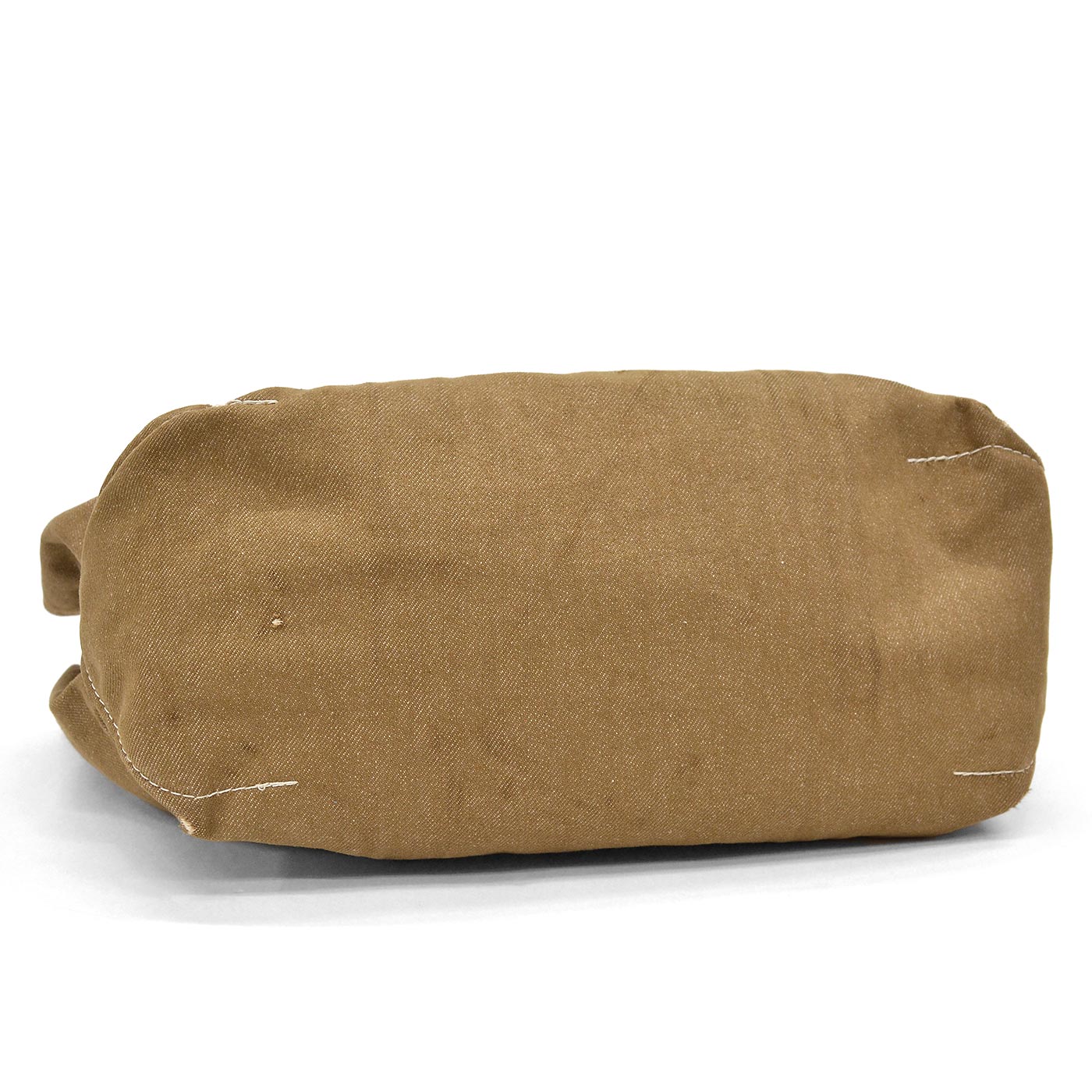L.L.BEAN ZIP-TOP PICNIC TOTE / BROWN DENIM ...