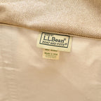 L.L.BEAN ZIP-TOP PICNIC TOTE / BROWN DENIM ...