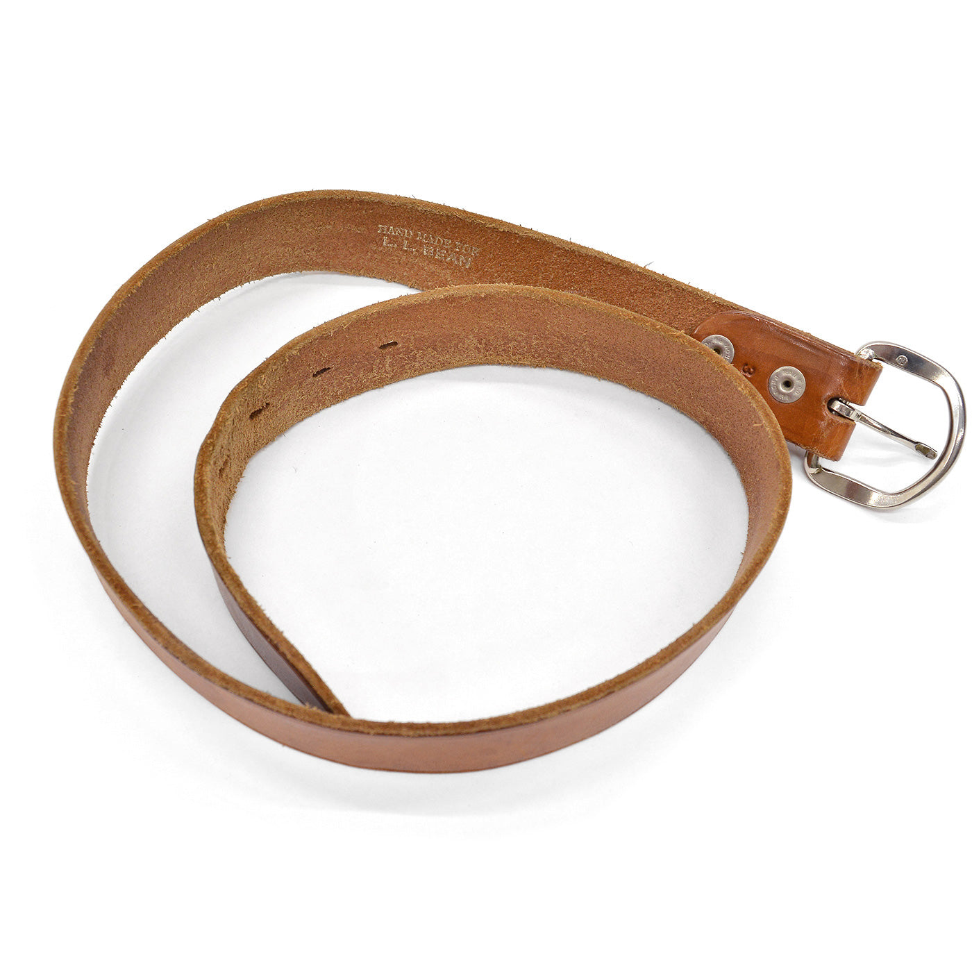 c.1970s L.L.BEAN LEATHER BELT ...