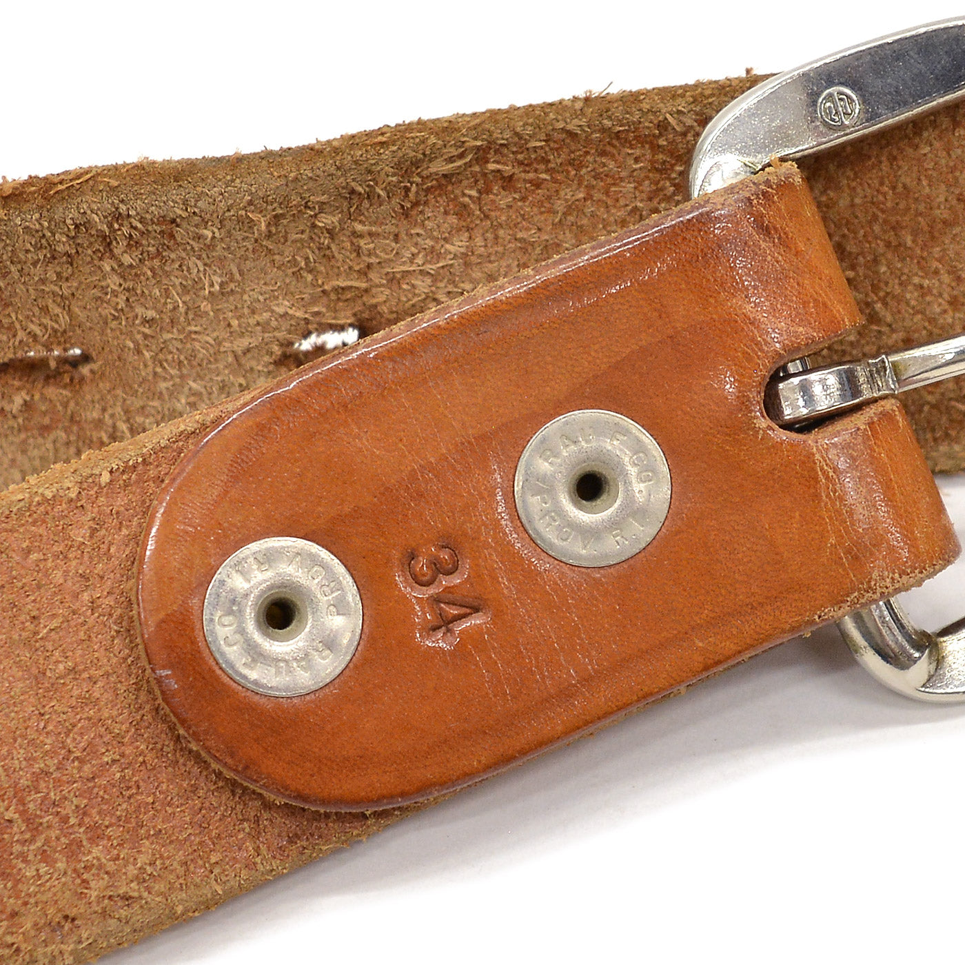 c.1970s L.L.BEAN LEATHER BELT ...