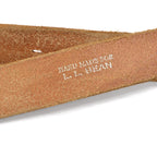 c.1970s L.L.BEAN LEATHER BELT ...