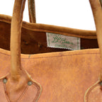 1960's L.L.BEAN LEATHER CARRYALL BAG / BEAUTIFUL PATINA ... MEDIUM