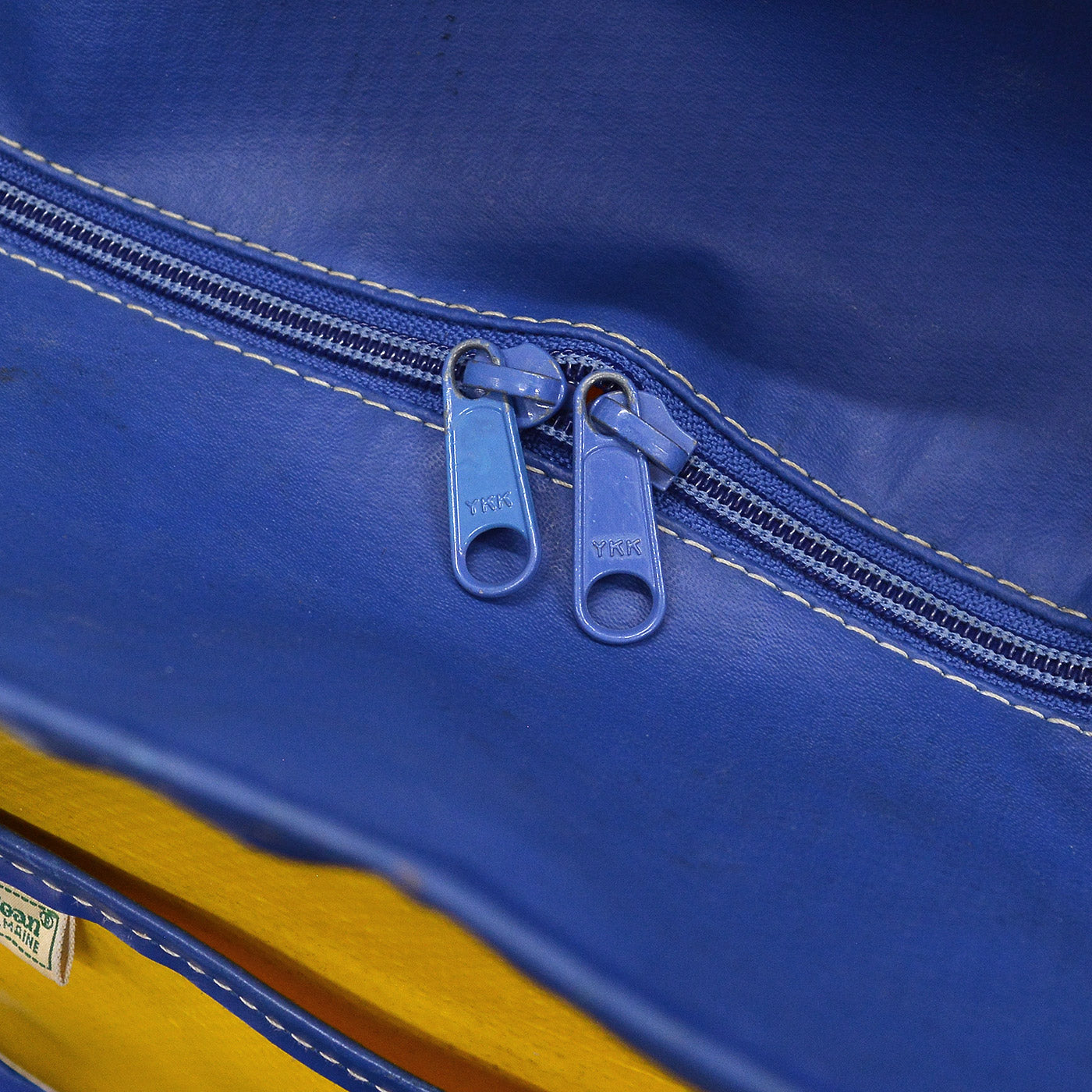 1980's LLBEAN PVC WATERPROOF TOTE BAG / EXTREMELY RARE...