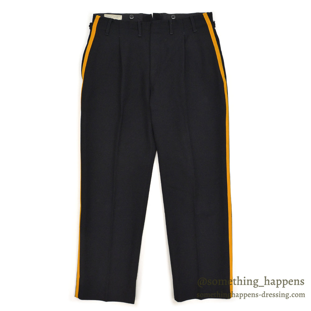 1960's MEDALIST STANBURY MARCHING BAND WOOL TROUSERS... W35/L30