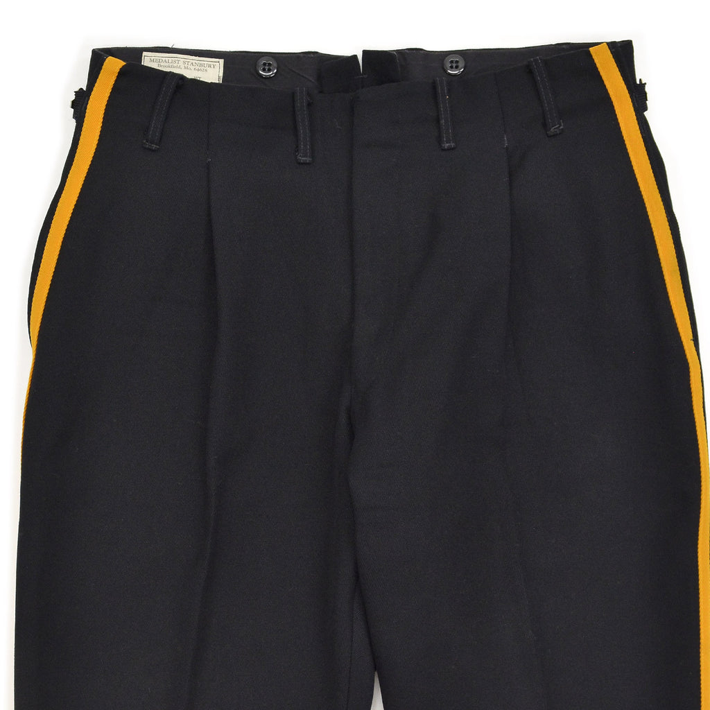 1960's MEDALIST STANBURY MARCHING BAND WOOL TROUSERS... W35/L30