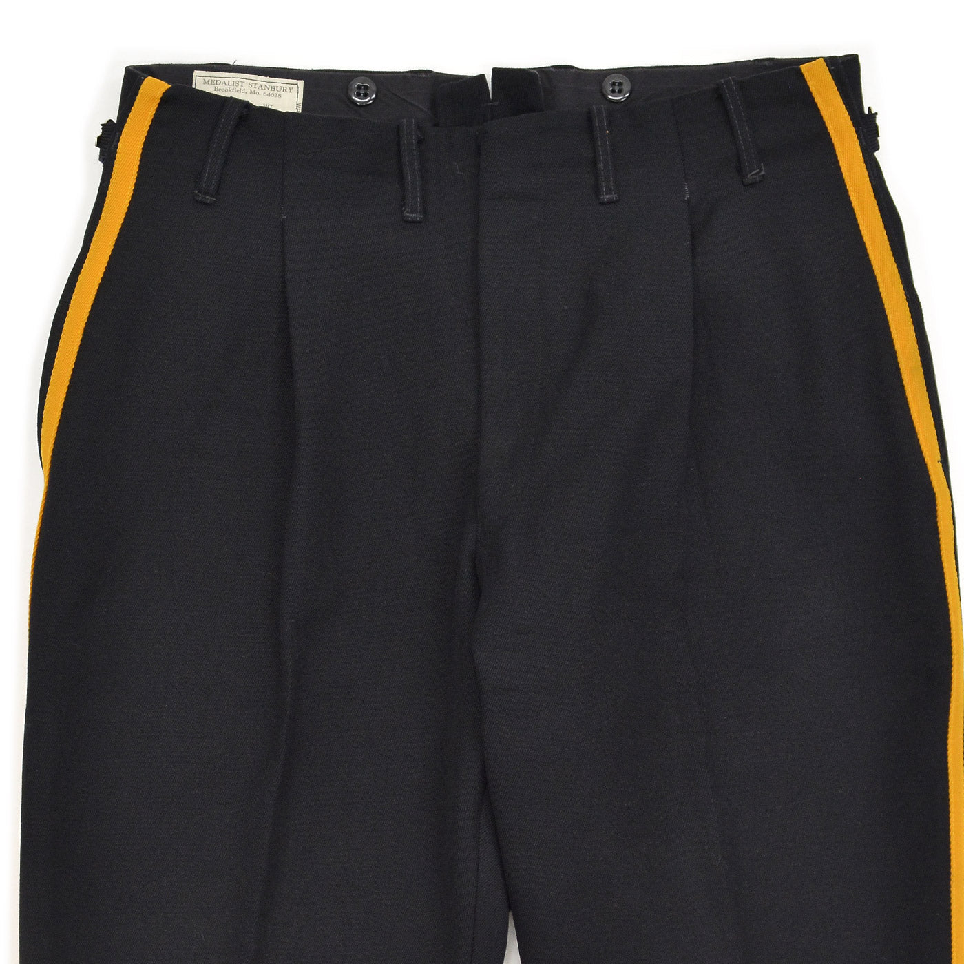 1960's MEDALIST STANBURY MARCHING BAND WOOL TROUSERS... W35/L30