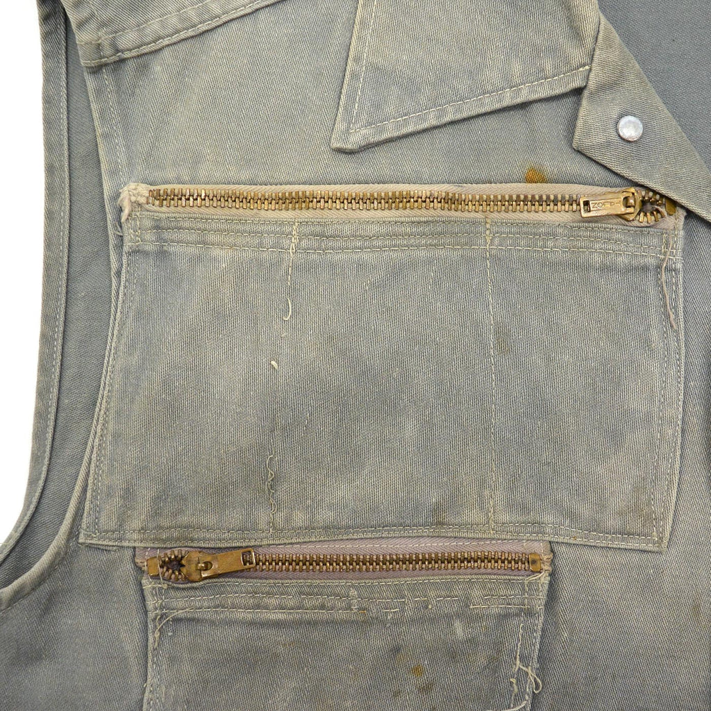 1950's OLD MILITARY MODIFIED FISHING VEST...