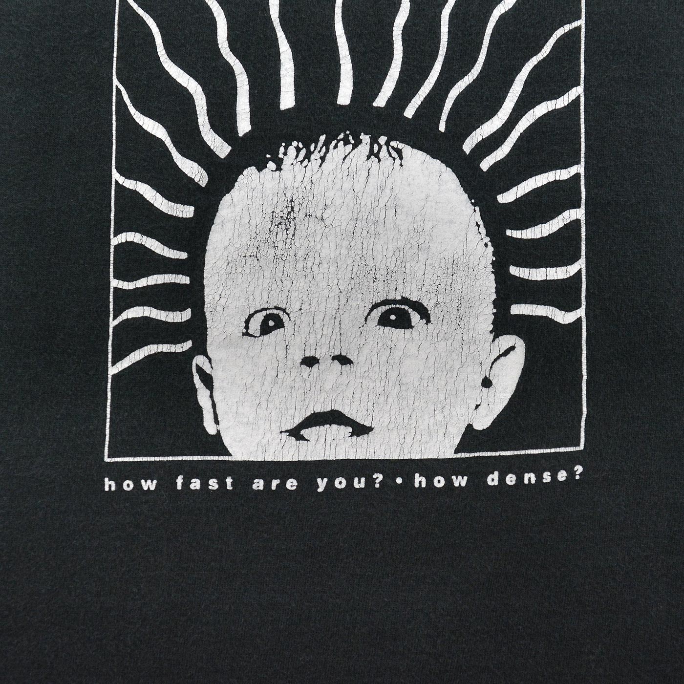 1990's JERZEES MONDO 2000 MAGAZINE T-SHIRT / TWO-TONE ... L