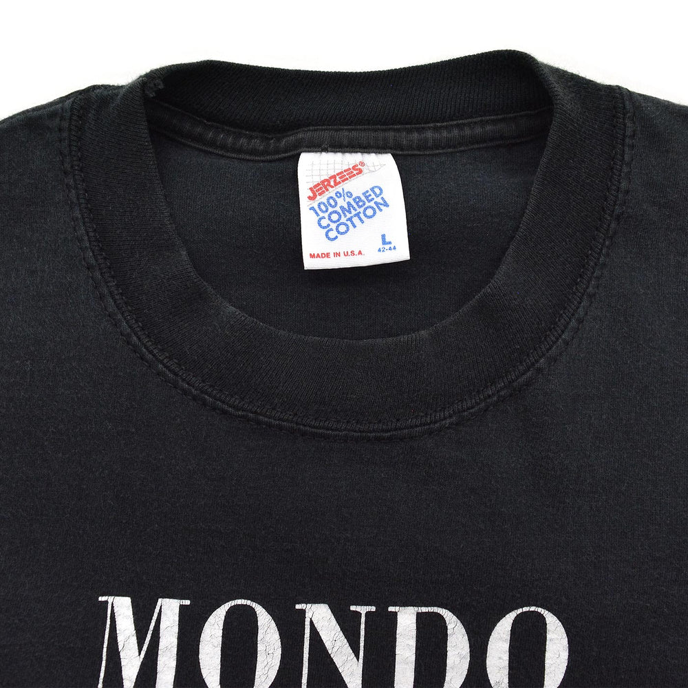 1990's JERZEES MONDO 2000 MAGAZINE T-SHIRT / TWO-TONE ... L