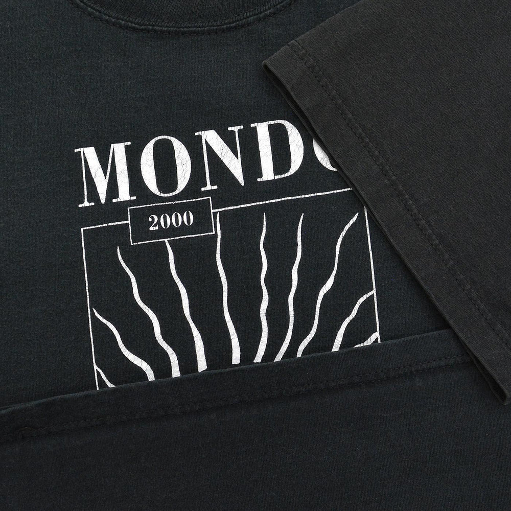 1990's JERZEES MONDO 2000 MAGAZINE T-SHIRT / TWO-TONE ... L