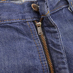 1970's MONTGOMERY WARD PATCHWORK CUSTOMIZED VAT DYE DENIM PANTS ... W37/L29
