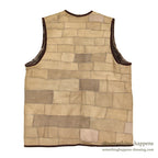 ~1980's OLD RANDOM PATCHWORK SHEARLING VEST ...