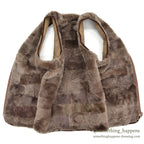 ~1980's OLD RANDOM PATCHWORK SHEARLING VEST ...