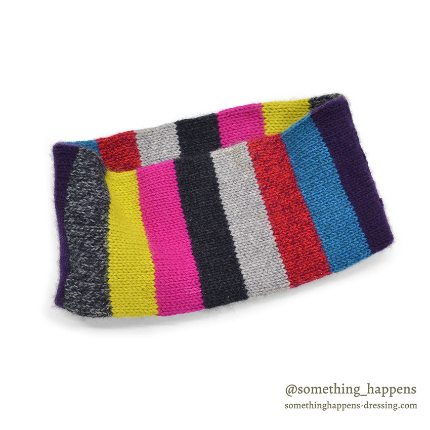 OLD MULTI COLOR WOOL NECK WARMER ...