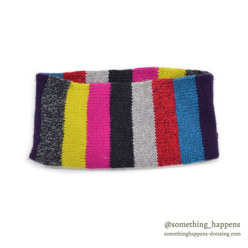 OLD MULTI COLOR WOOL NECK WARMER...