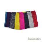 OLD MULTI COLOR WOOL NECK WARMER...