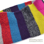 OLD MULTI COLOR WOOL NECK WARMER...