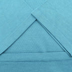 1960s~ MUNSINGWEAR TURQUOISE JERSEY KNIT T-SHIRT ... L
