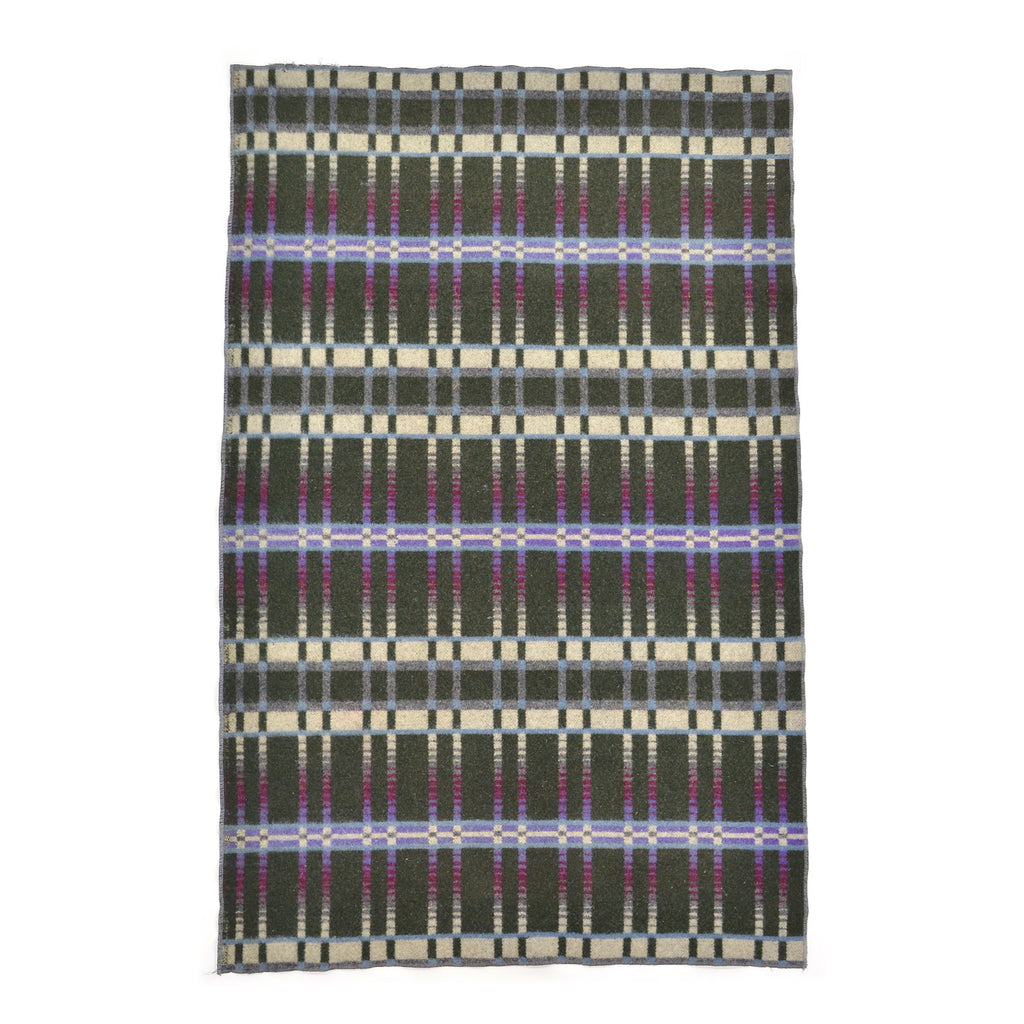 RARE VINTAGE INDIAN WOOL BLANKET / SMALL SIZE