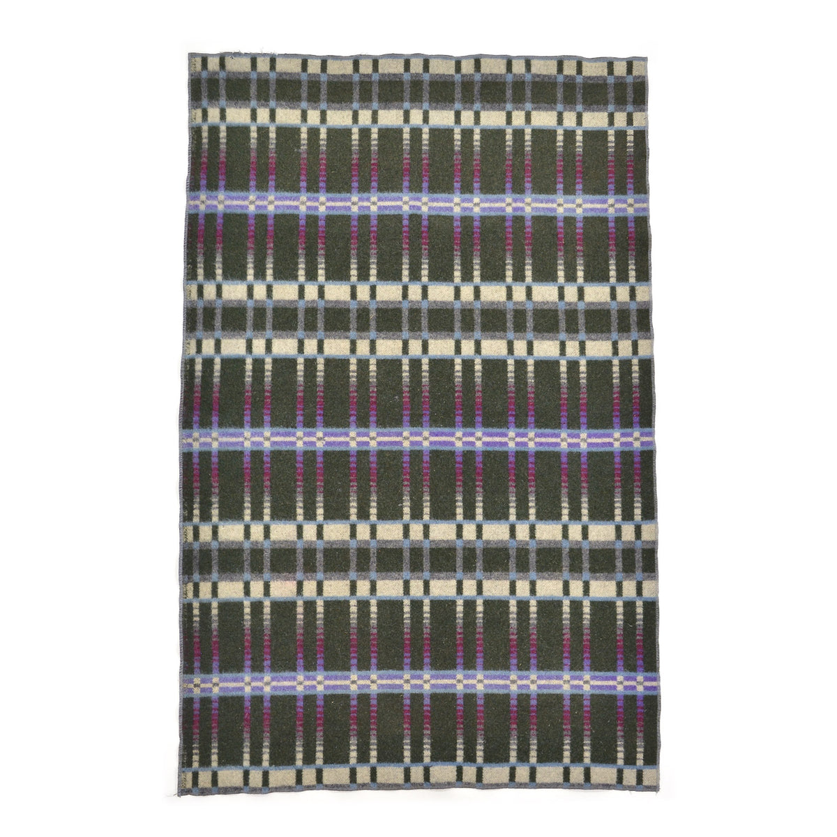 RARE VINTAGE INDIAN WOOL BLANKET / SMALL SIZE