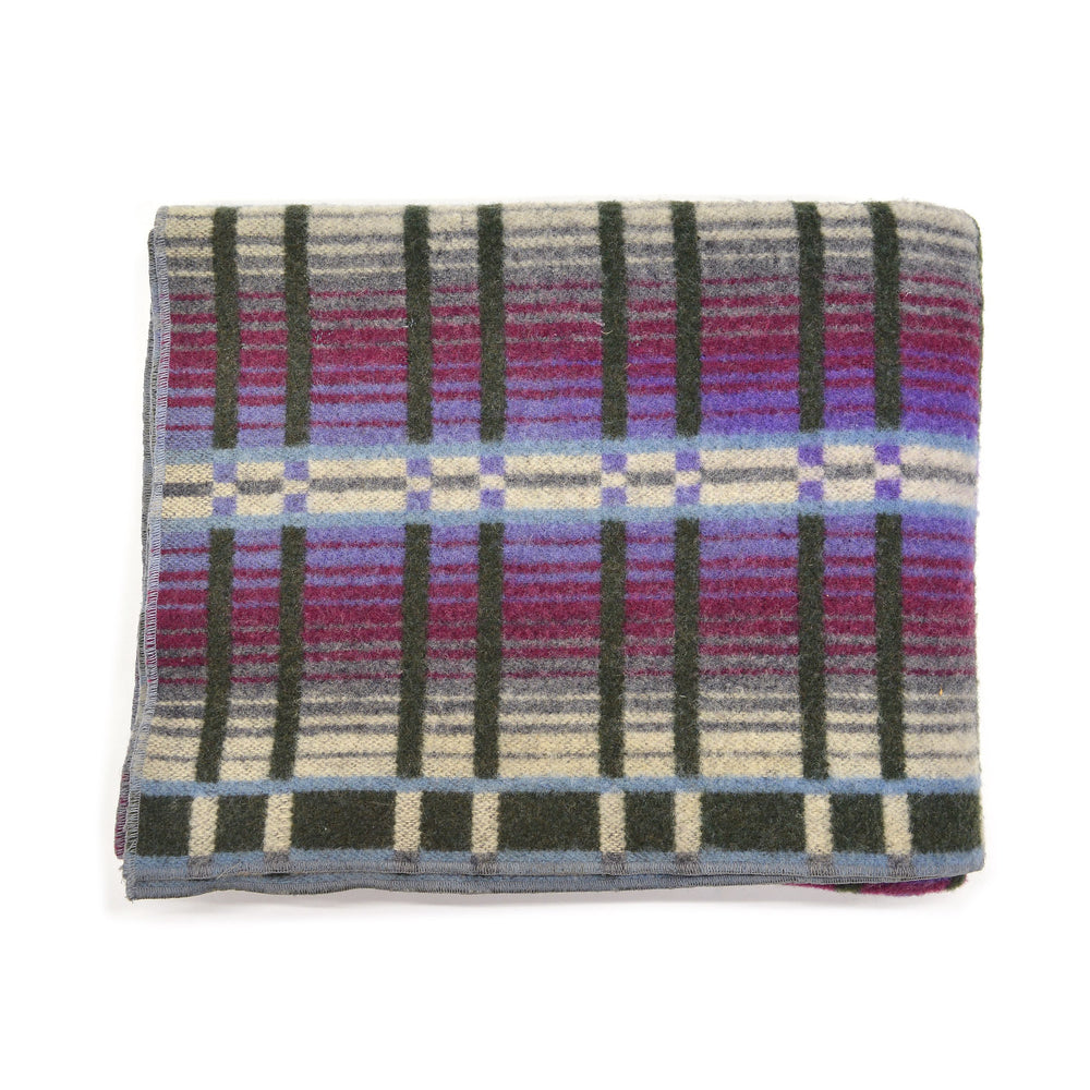 RARE VINTAGE INDIAN WOOL BLANKET / SMALL SIZE