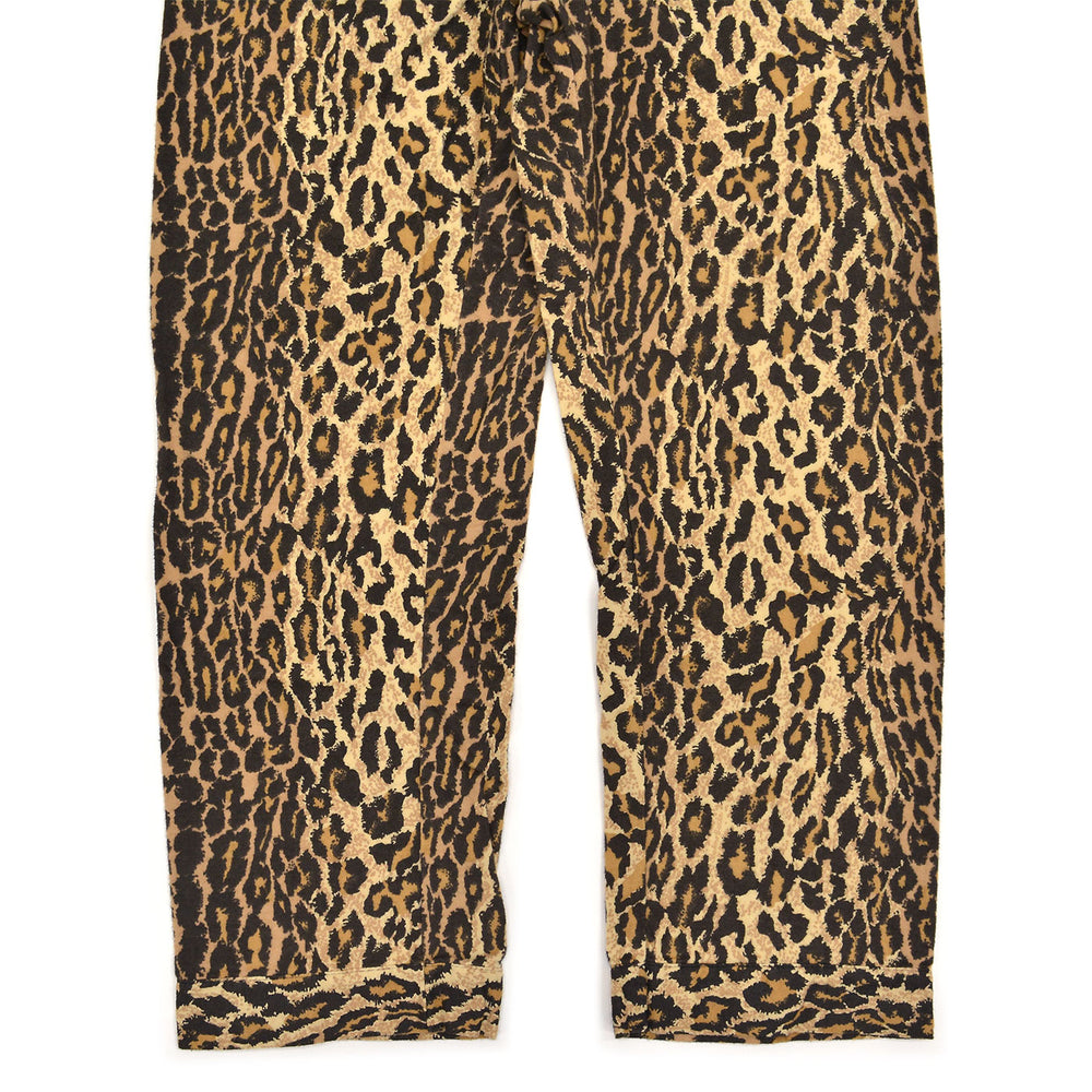 ~1990s NICK & NORA LEOPARD PRINT PAJAMA PANTS ... M